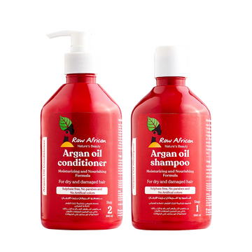 Argan Oil Shampoo & Conditioner Set 500ml