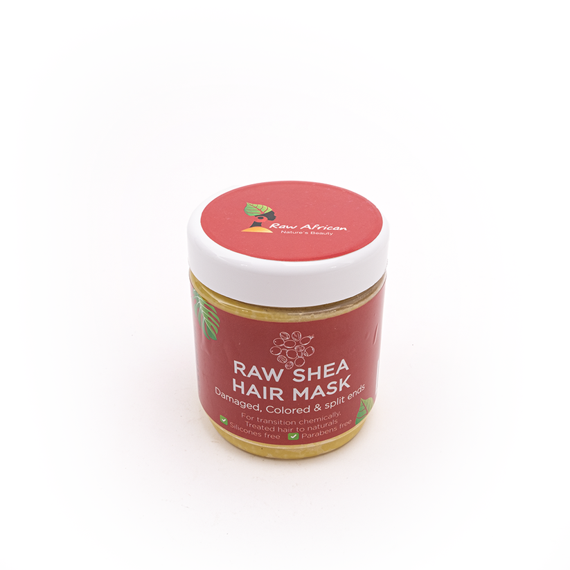 ماسك الشعر بزبدة الشيا و النخاع Raw African's Beauty Hub Get the